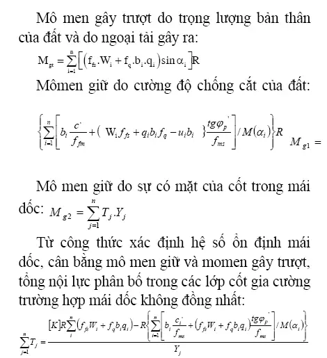 Phương pháp dùng vải địa gia cường