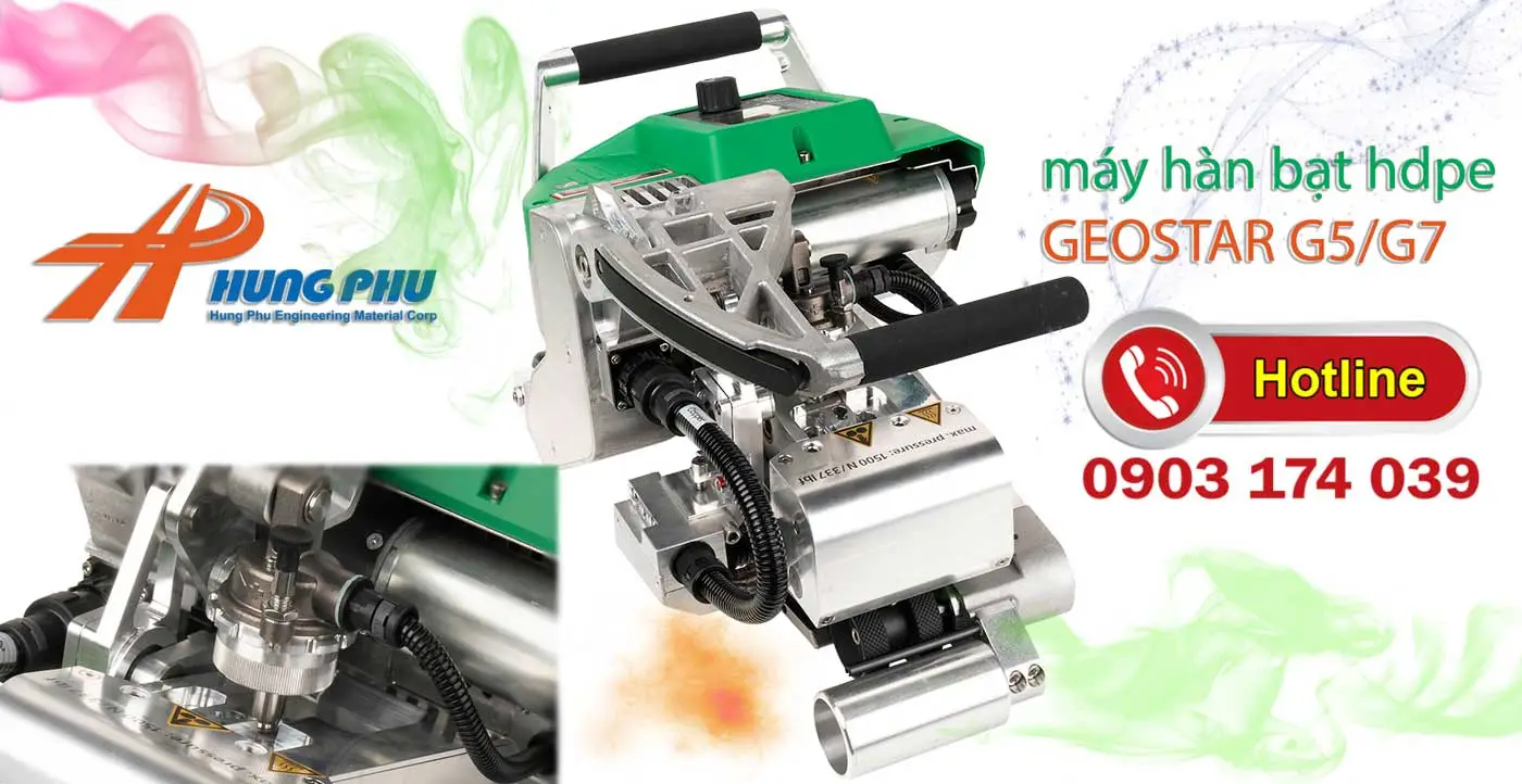Máy Hàn Nhiệt Bạt HDPE - Giải Pháp Chống Thấm Hàng Đầu Máy Hàn Nhiệt Bạt HDPE - Giải Pháp Chống Thấm Hàng Đầu