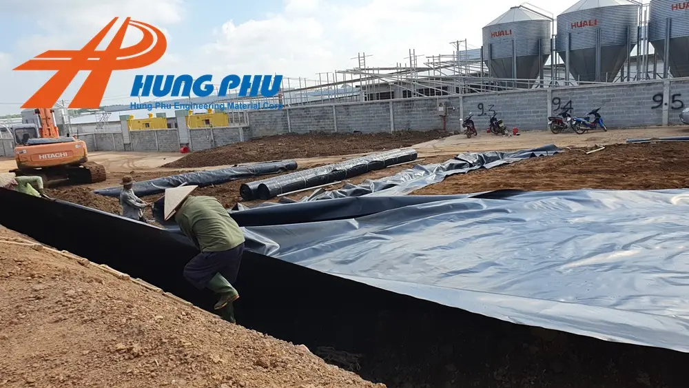 Bạt HDPE khổ 8m - Nhanh chóng trong lắp đặt nhưng khó khăn trong vận chuyển 17 Bạt HDPE khổ 8m - Nhanh chóng trong lắp đặt nhưng khó khăn trong vận chuyển