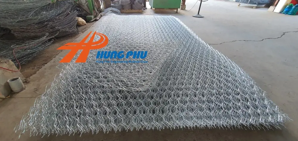 Rọ đá mạ kẽm và những ứng dụng tường chắn trọng lực - Hưng Phú, nhà sản xuất uy tín chất lượng