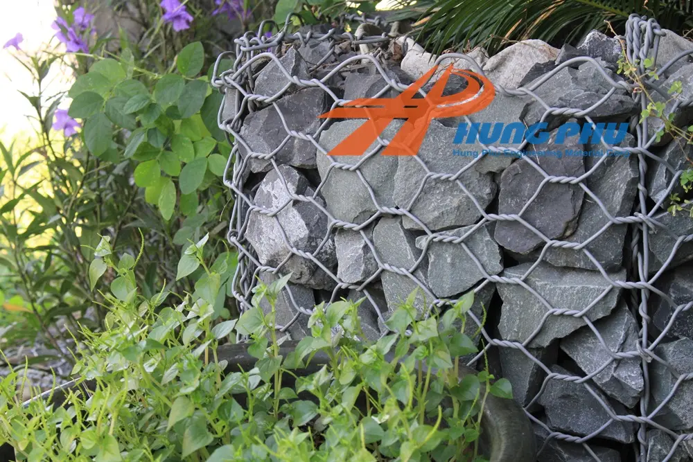 Rọ đá mạ kẽm và những ứng dụng tường chắn trọng lực - Hưng Phú, nhà sản xuất uy tín chất lượng 