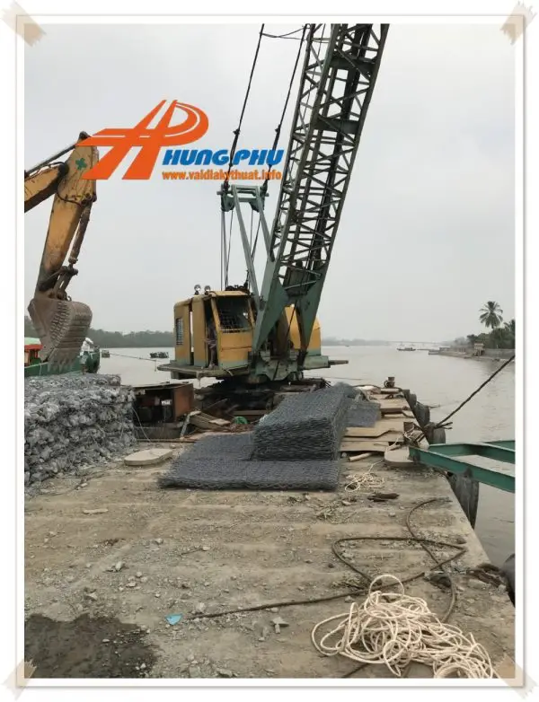 Biện pháp thi công rọ đá theo tiêu chuẩn TCVN 10035:2014 Định mức xếp rọ đá