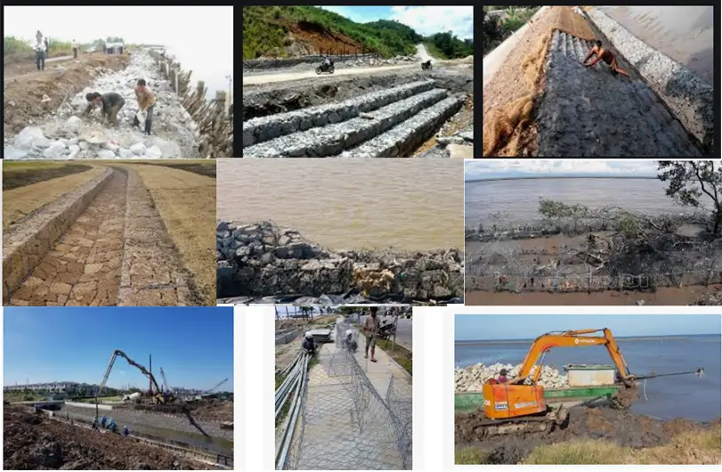 Báo giá rọ đá hộc và giải pháp tường chắn trọng lực chống sạt lở đất ở Việt Nam