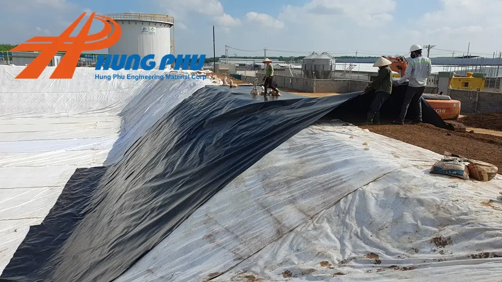 Thi công màng chống thấm HDPE - Theo báo giá bạt nhựa HDPE