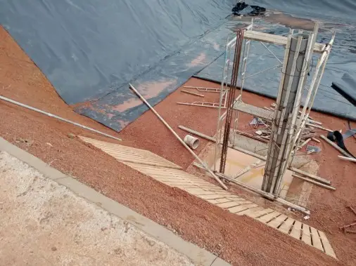 Hàn màng chống thấm HDPE