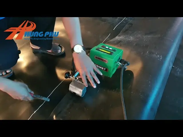 Cho thuê máy hàn bạt HDPE - Thi công màng chống thấm HDPE cùng chuyên viên Hưng Phú