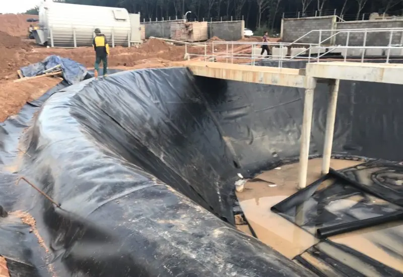 Hàn màng chống thấm HDPE