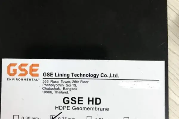 Màng chống thấm HDPE GSE - Màng chống thấm nhập khẩu thương hiệu Solmax