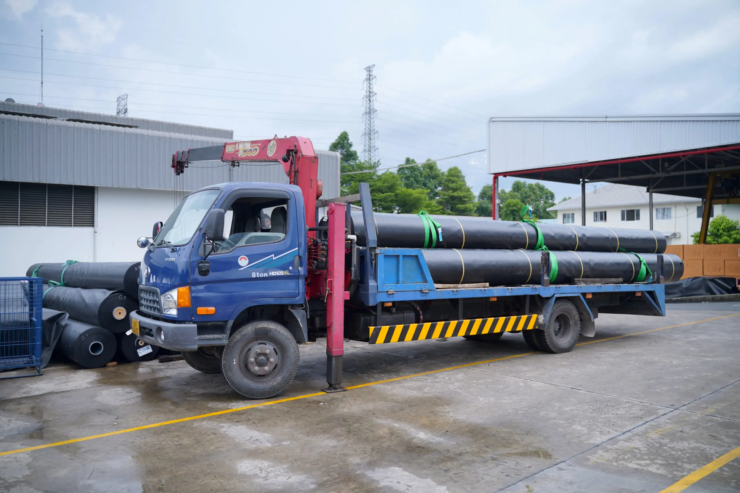 Màng chống thấm HDPE GSE - Màng chống thấm nhập khẩu thương hiệu Solmax