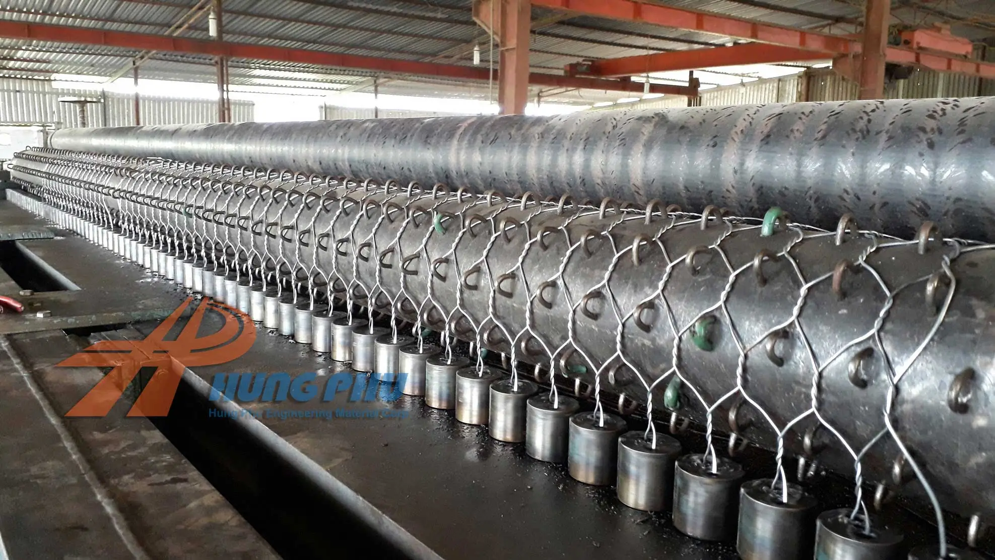 Cung cấp rọ đá từ nhà sản xuất Hưng Phú đến các công trình toàn quốc