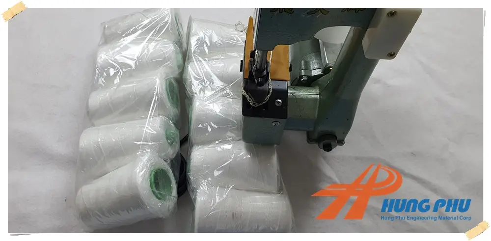 Chỉ may vải địa kỹ thuật nào đúng chuẩn trong thi công trải vải?