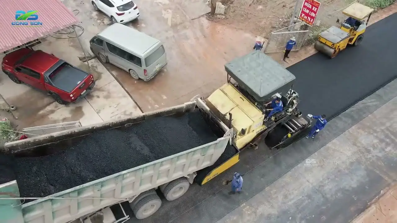 Thi công lưới địa kỹ thuật trong công tác xây dựng công trình cầu đường