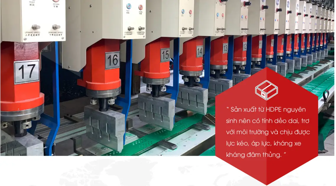 Báo giá ô địa kỹ thuật Geocell và những ứng dụng chính trong xây dựng hạ tầng 23 Báo giá ô địa kỹ thuật Geocell