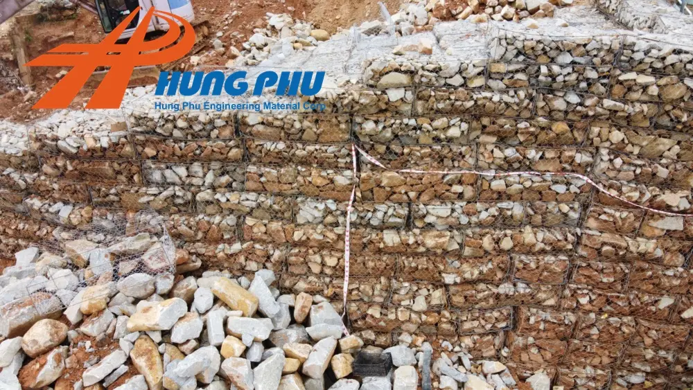 Tường Chắn Rọ Đá - Giải pháp bảo vệ sạt lở đất hiệu quả hiện nay