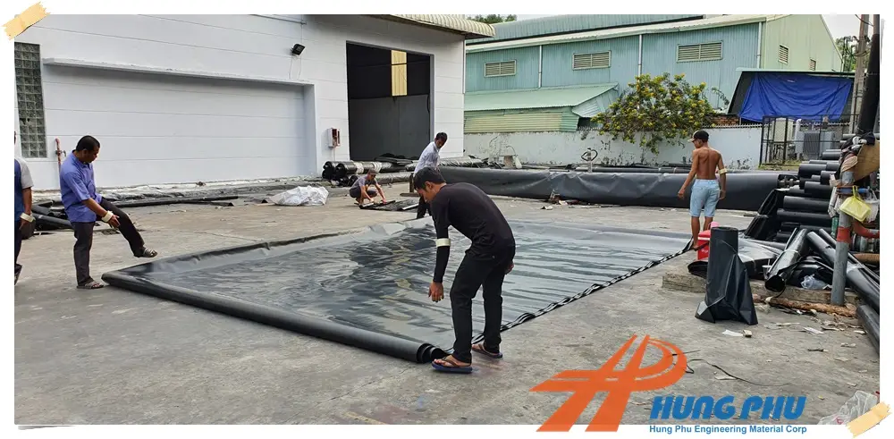 Bạt HDPE 0.5 mm giải pháp thông dụng trong lót ao nuôi trồng thủy sản và hồ chứa nước nông nghiệp Bạt HDPE 0.5 mm giải pháp thông dụng trong lót ao nuôi trồng thủy sản và hồ chứa nước nông nghiệp