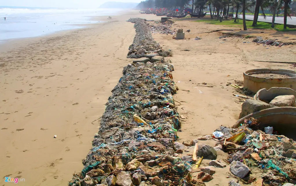 Rọ đá kè biển