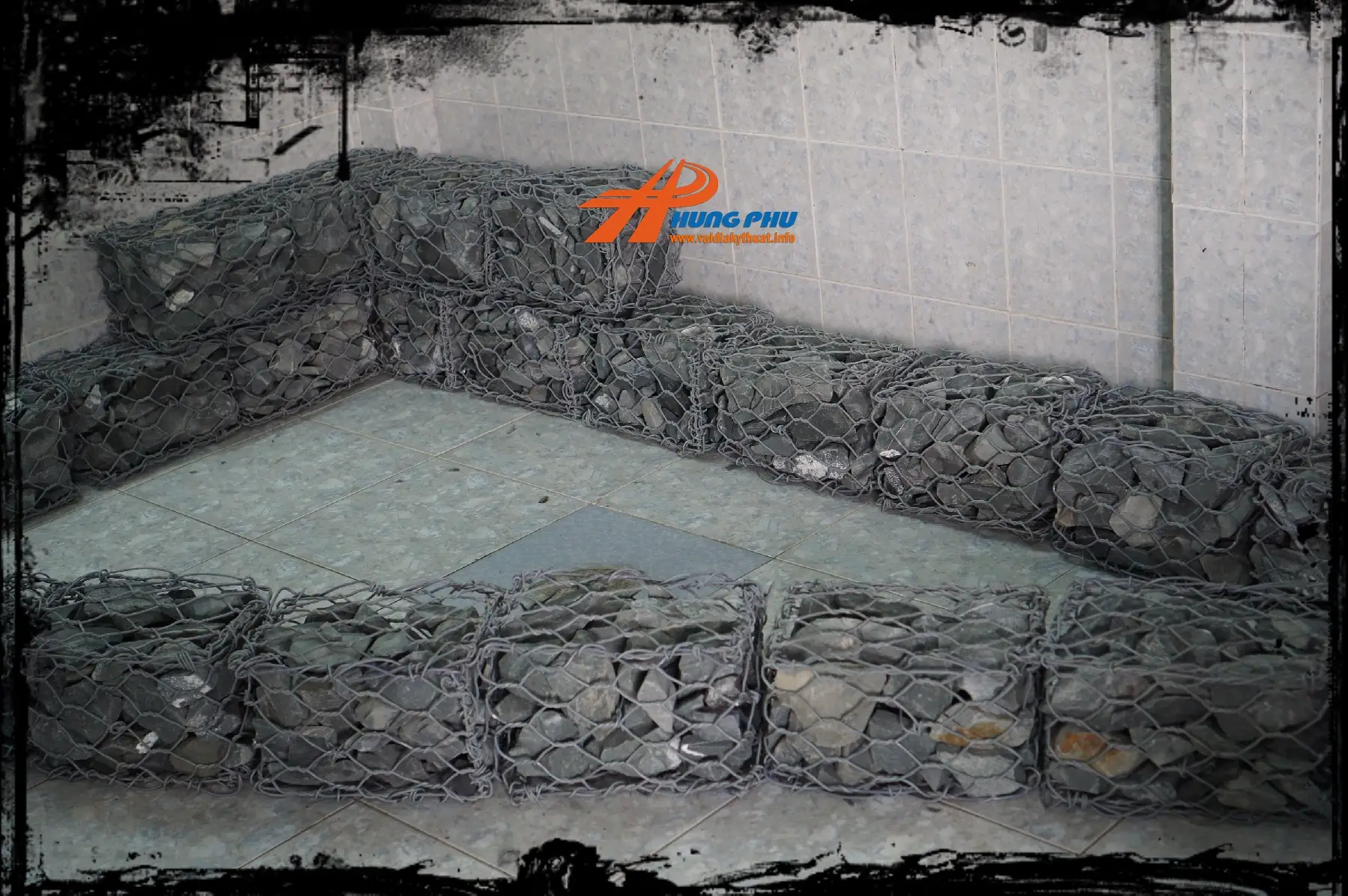 Tường đá trang trí trong nhà