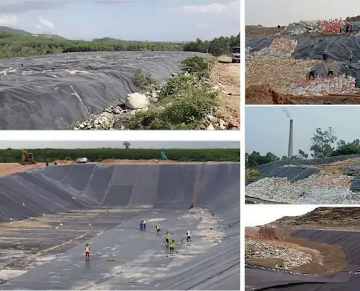 Vải địa kỹ thuật chống thấm HDPE là gì ? Ứng dụng chúng như thế nào ?