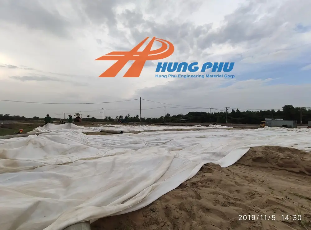 Vải địa kỹ thuật APT 15 Giải pháp tối ưu cho ngành xây dựng và bảo vệ môi trường