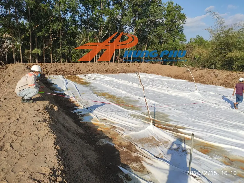 Vải địa kỹ thuật APT 15 Giải pháp tối ưu cho ngành xây dựng và bảo vệ môi trường