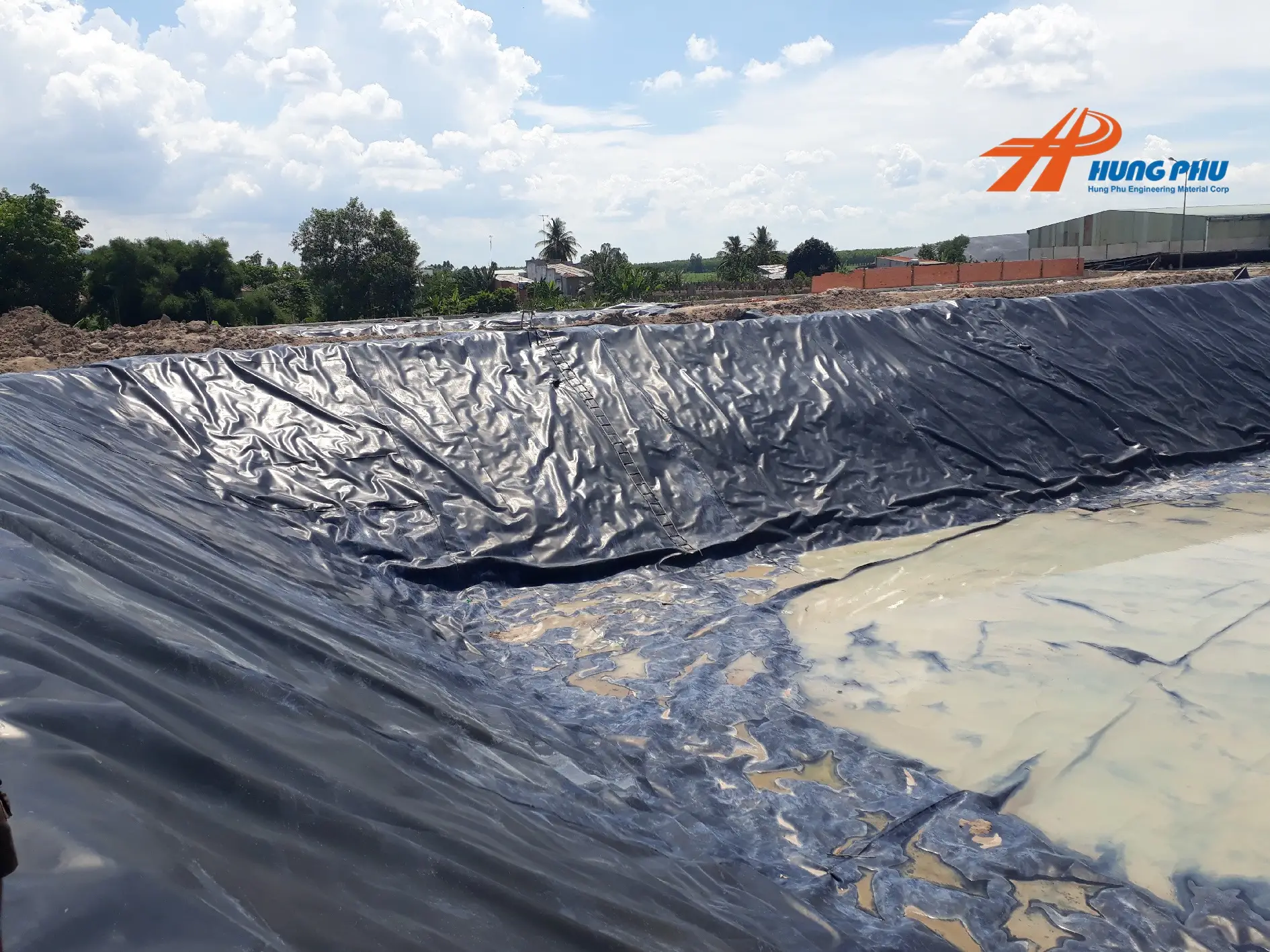 Hầm Biogas phủ bạt nhựa HDPE, giải pháp sáng tạo cho năng lượng tái tạo