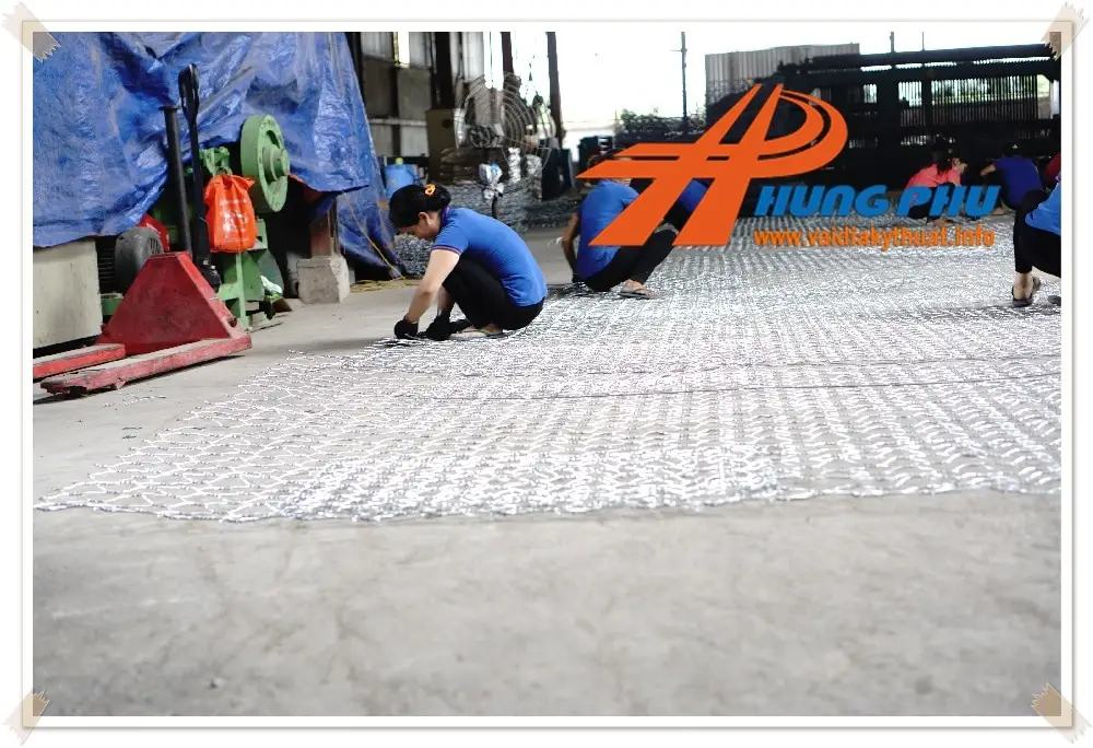 Thảm rọ đá giải pháp lót kênh mương trong công tác chỉnh trị và chống xói mòn đất cho sông ngòi và bờ biển