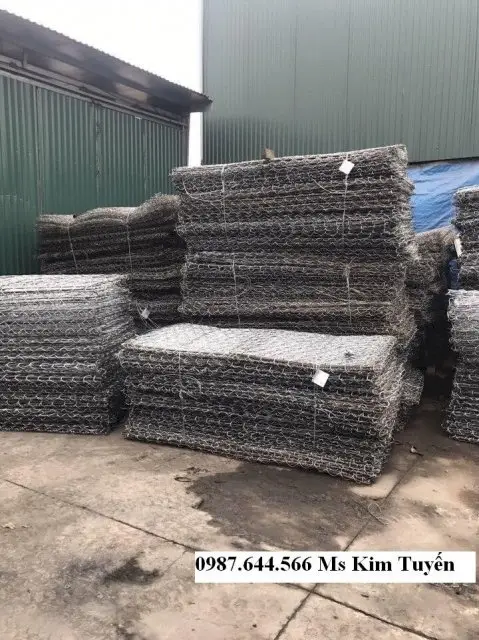 Các loại rọ đá mạ kẽm và tiêu chuẩn sản xuất từ Hưng Phú