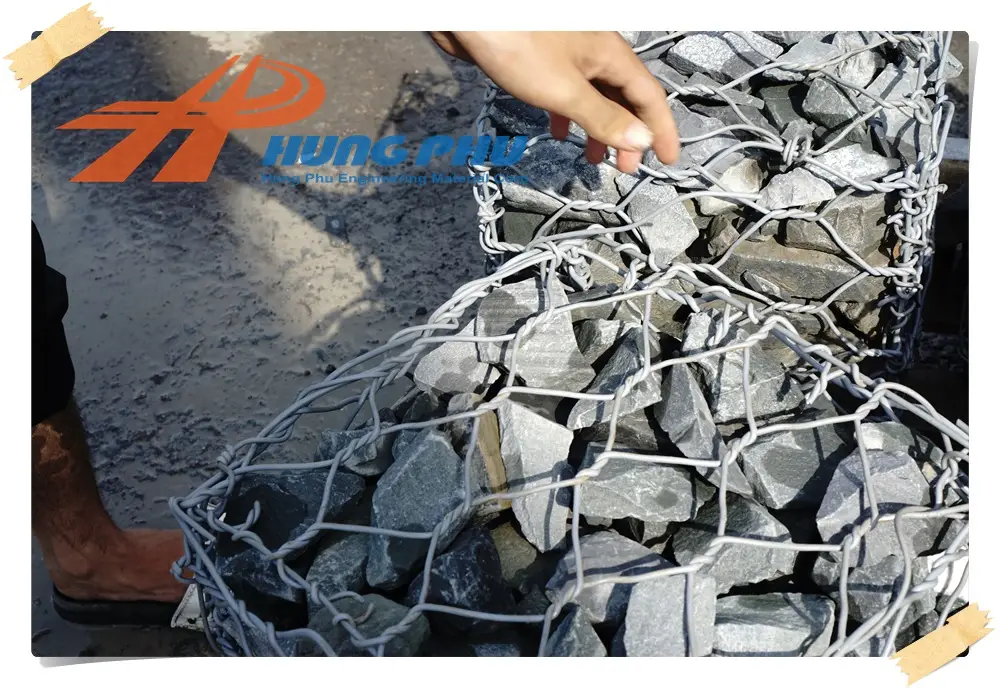 Rọ Đá Có Neo hay còn gọi là rọ neo và những ứng dụng chính