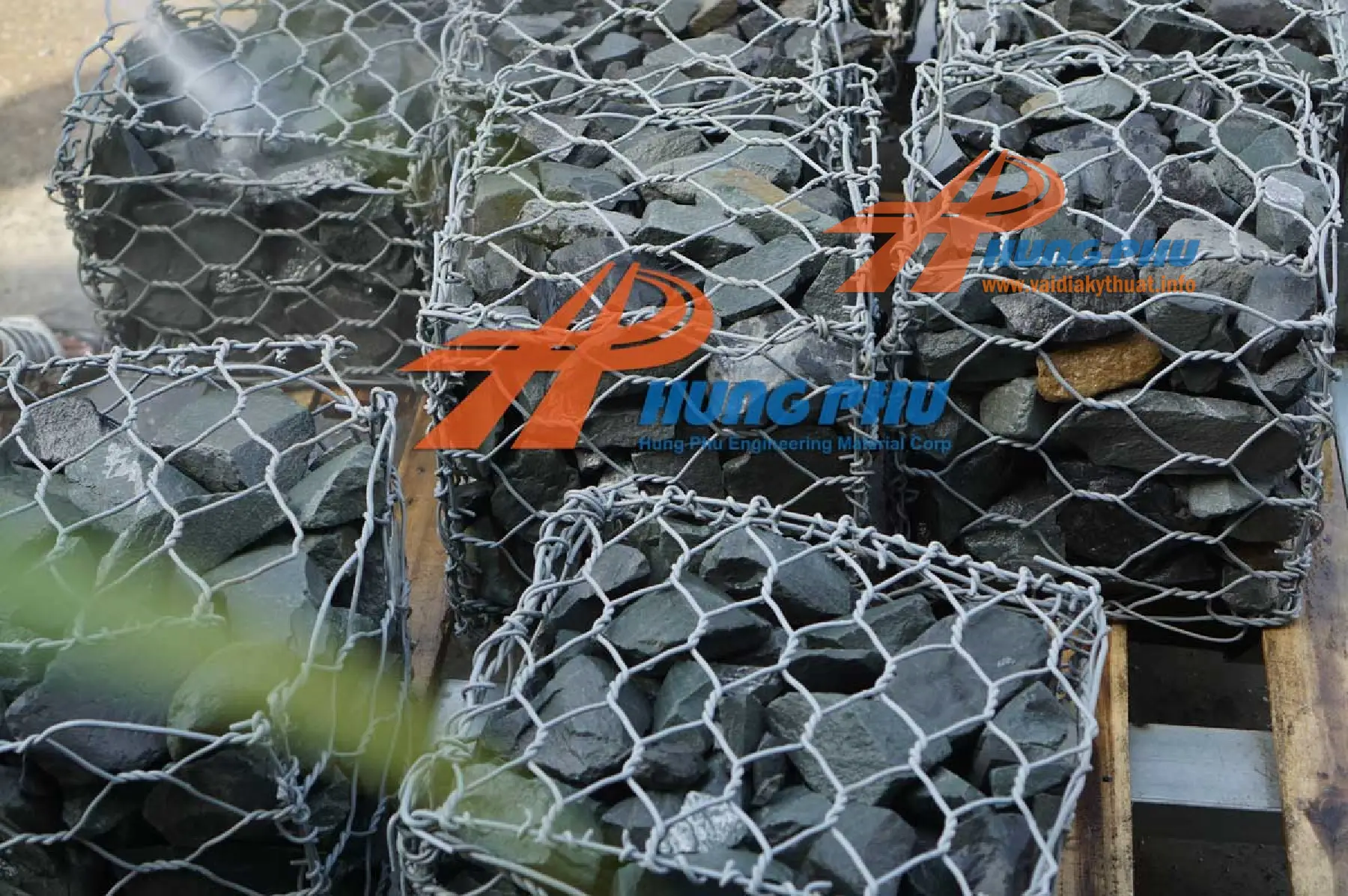 Rọ Đá Có Neo hay còn gọi là rọ neo và những ứng dụng chính