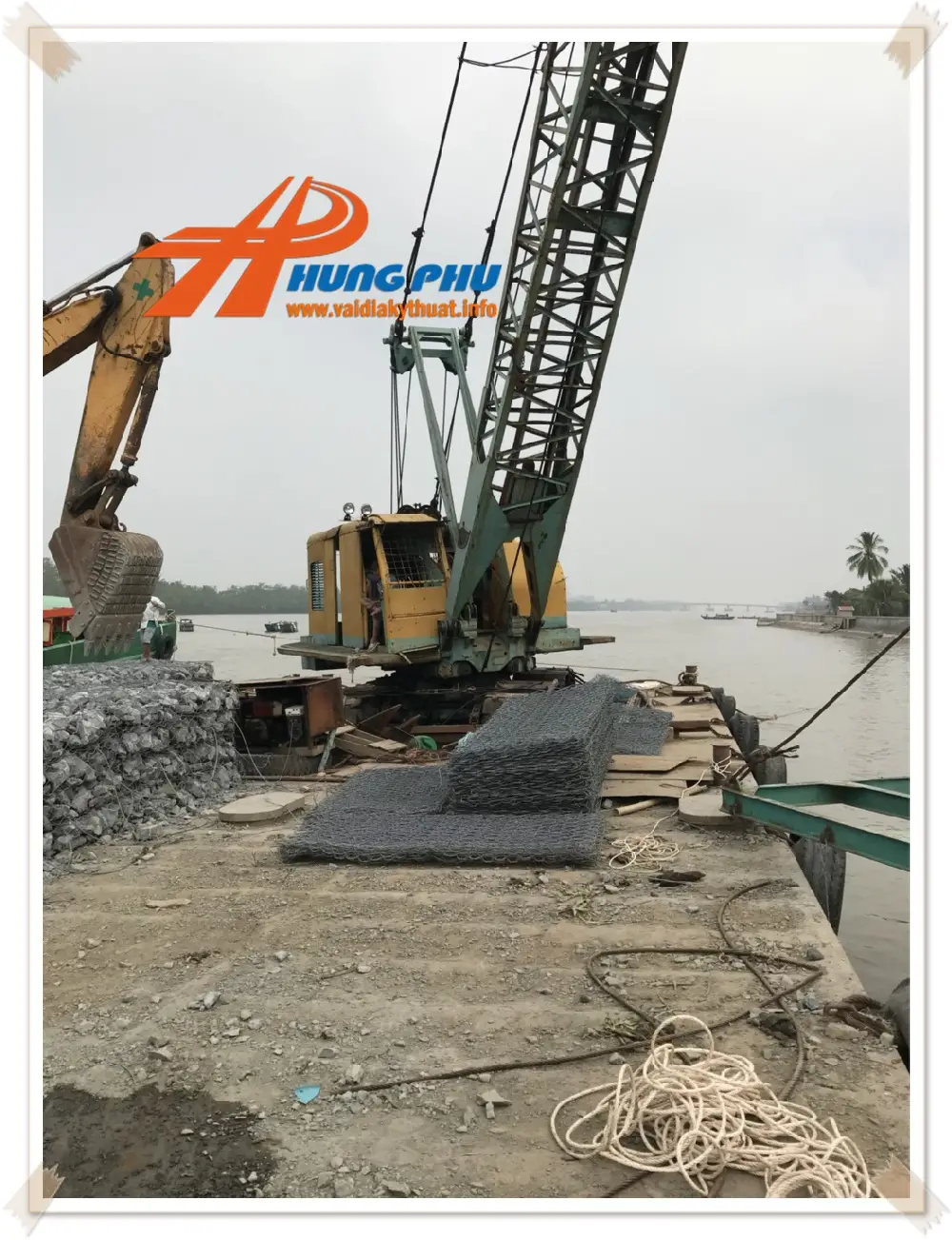 Xếp Chồng Rọ Đá Chắn Sóng - Giải Pháp Bền Vững Ven Biển