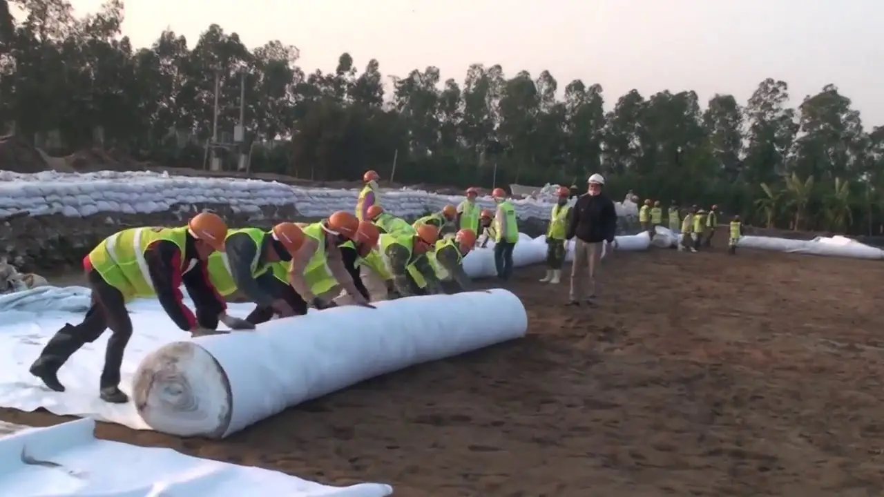 Vải Địa Kỹ Thuật Thi Công và Nghiệm Thu