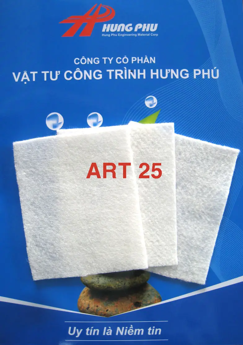 Báo Giá Vải Địa Kỹ Thuật ART25 từ nhà cung cấp uy tín chất lượng Hưng Phú