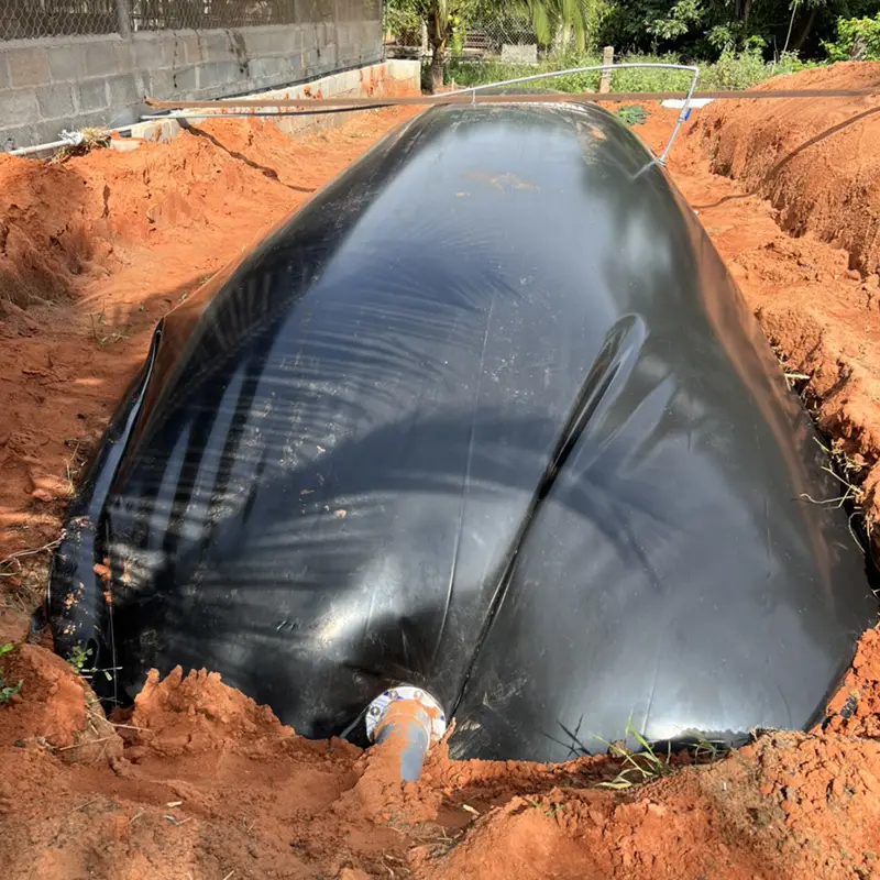 Bạt HDPE Biogas Giải Pháp Tối Ưu Cho Hệ Thống Kỵ Khí Hầm Biogas