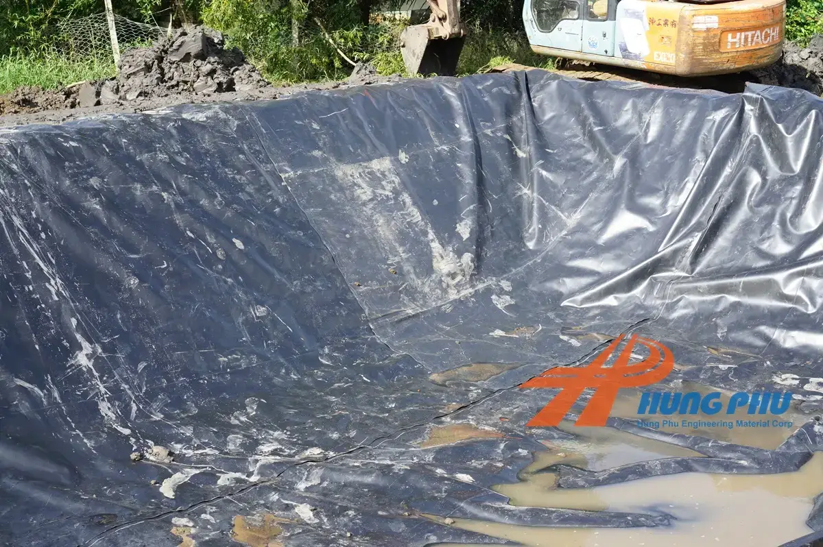 Màng HDPE 1.5 mm - Giải Pháp Chống Thấm Toàn Diện Bền Vững
