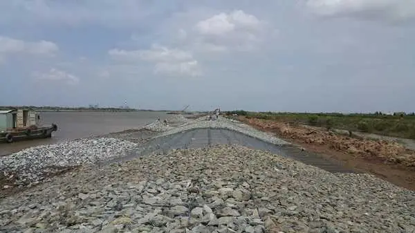 Hình ảnh kè rọ đá