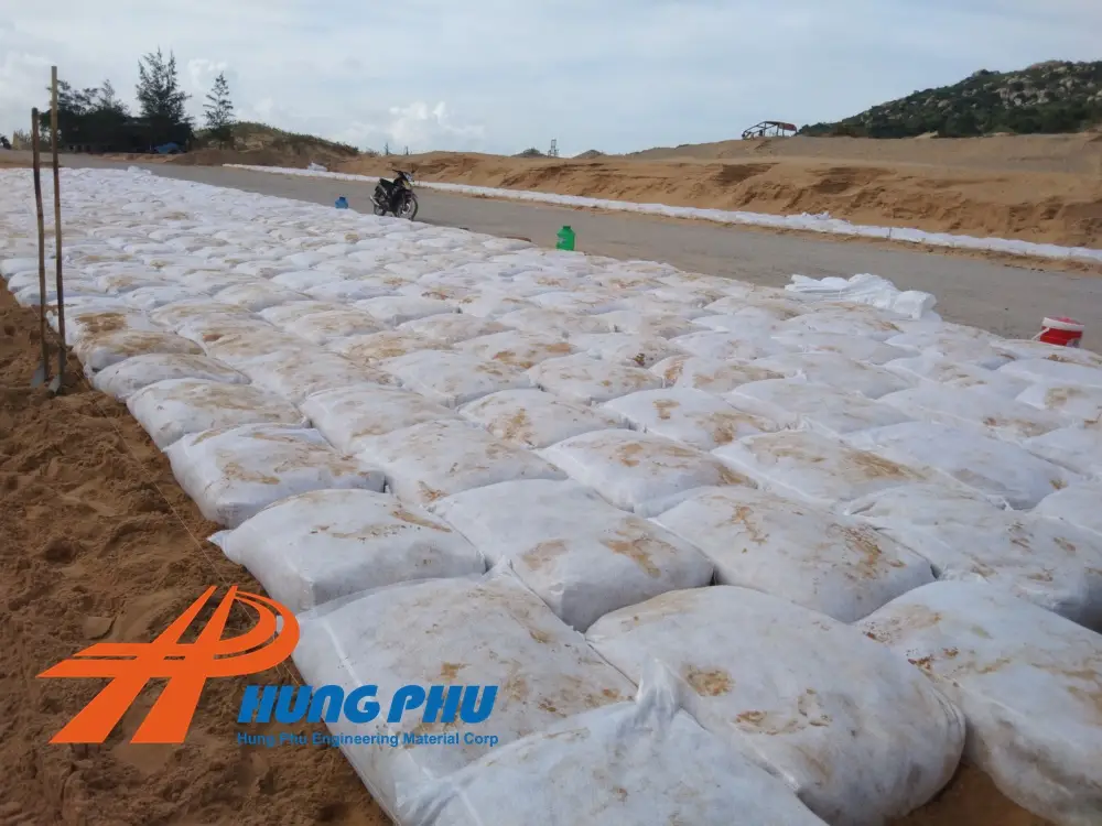 Túi vải địa kỹ thuật Geobag