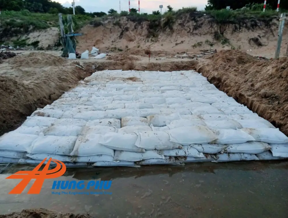 Túi vải địa kỹ thuật Geobag