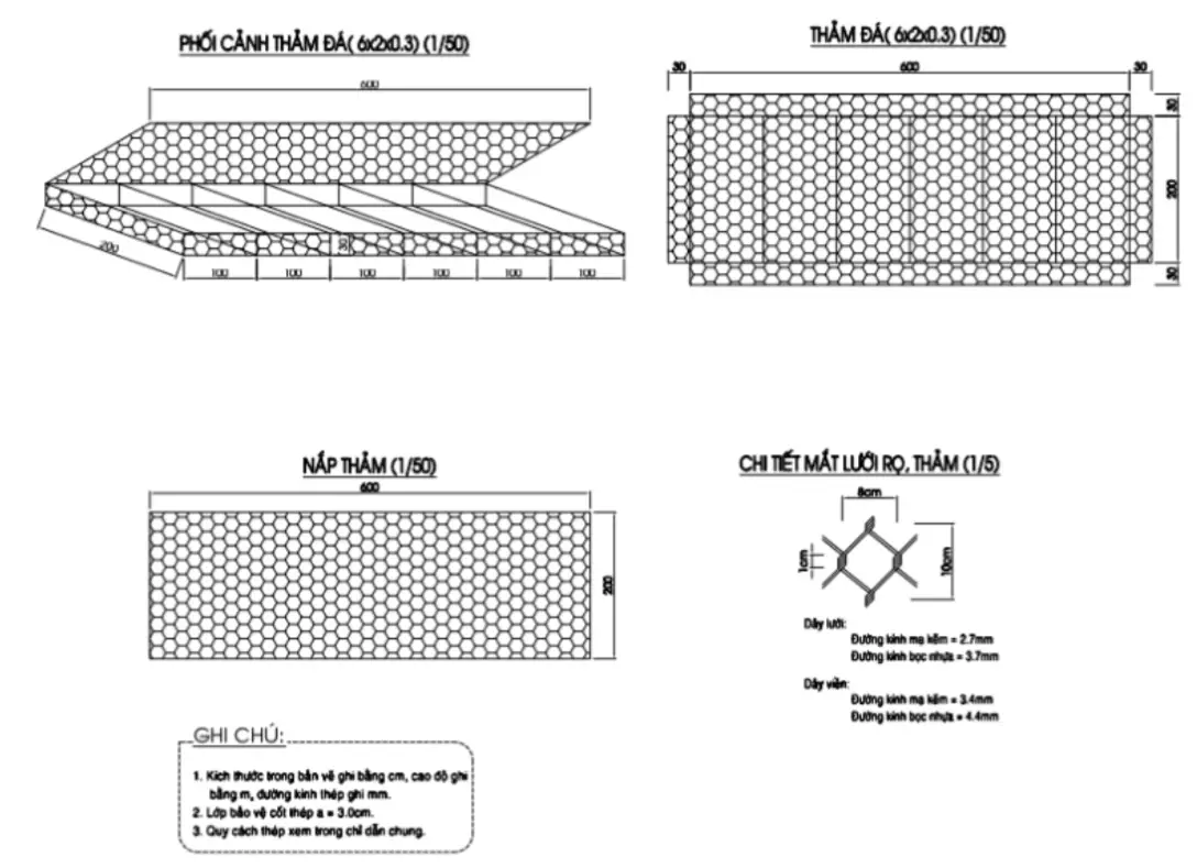 Rọ đá thảm đá Tìm hiểu và ứng dụng