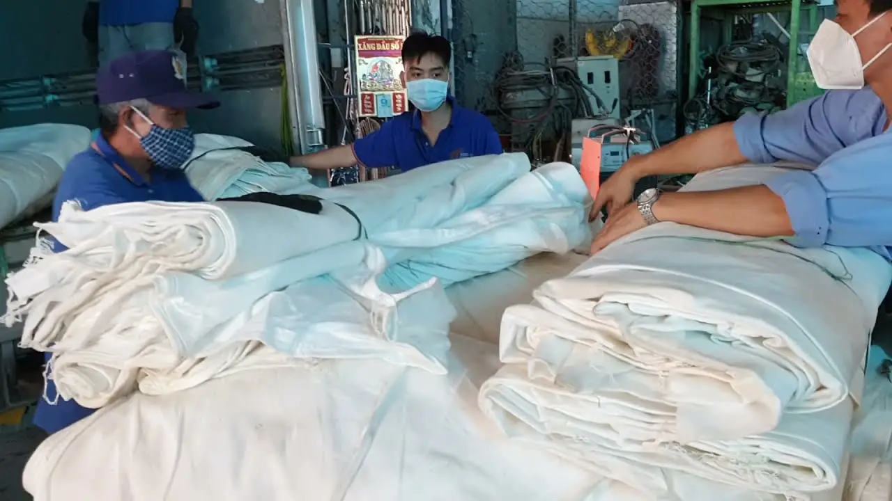 Túi vải địa kỹ thuật trồng cây