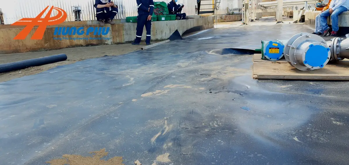 Thi công hàn bạt HDPE - Kinh nghiệm từ Hưng Phú