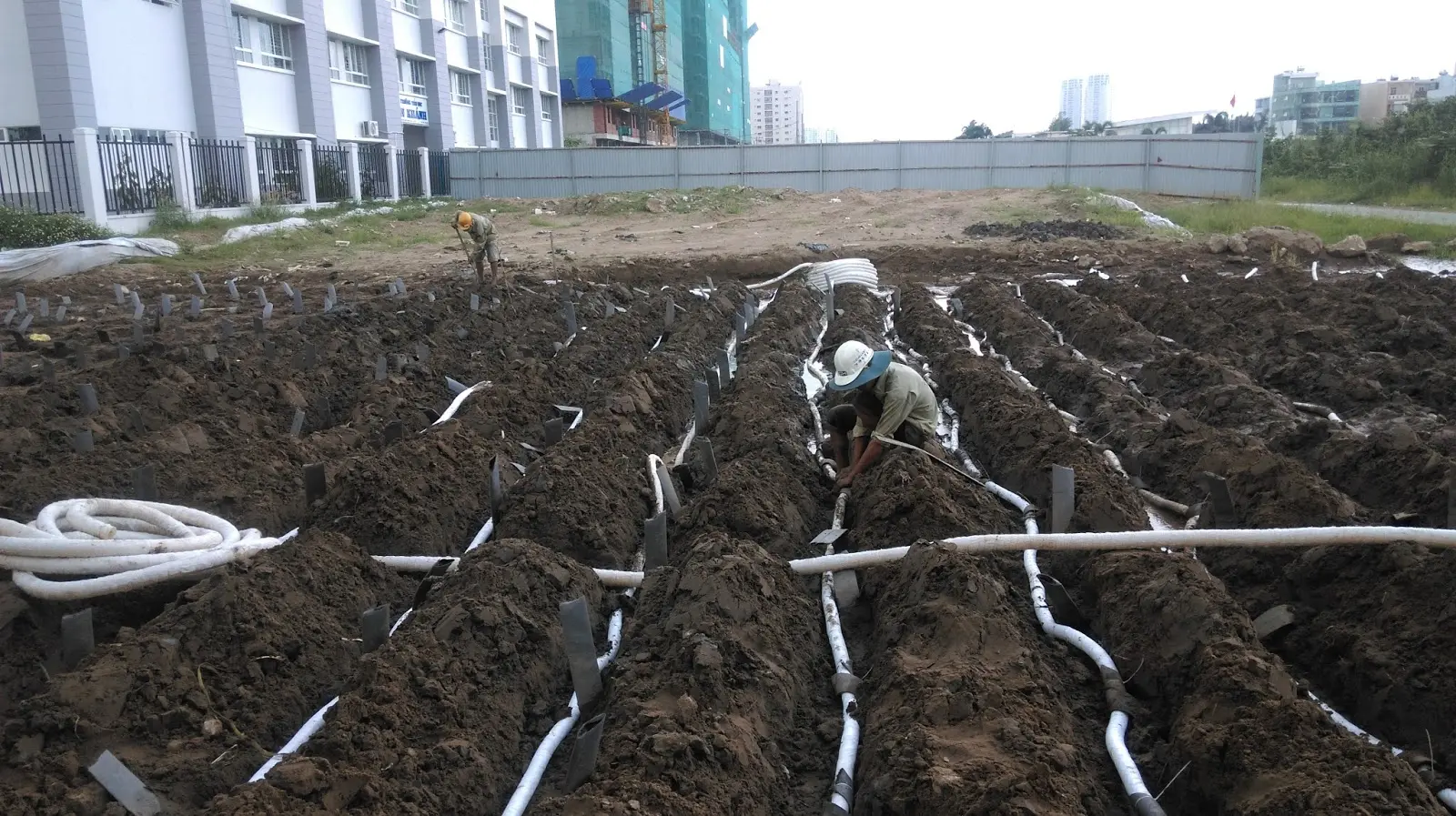 Bấc Thấm Chân Không - Giải Pháp Tiên Tiến Cho Xây Dựng  Môi Trường