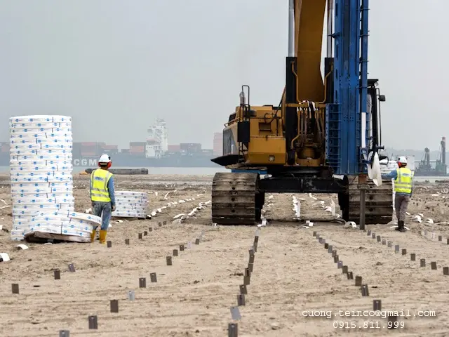 Bấc Thấm Thi Công - Giải Pháp Nền Tảng Cho Công Trình Vững Chãi