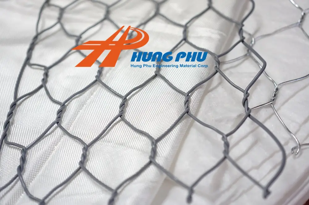 Yêu cầu về lưới lục giác xoắn kép trong công trình chỉnh trị, chống xói và kè bờ