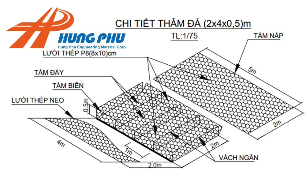 Tiêu chuẩn nghiệm thu rọ đá - An Toàn và Bền Vững Công Trình