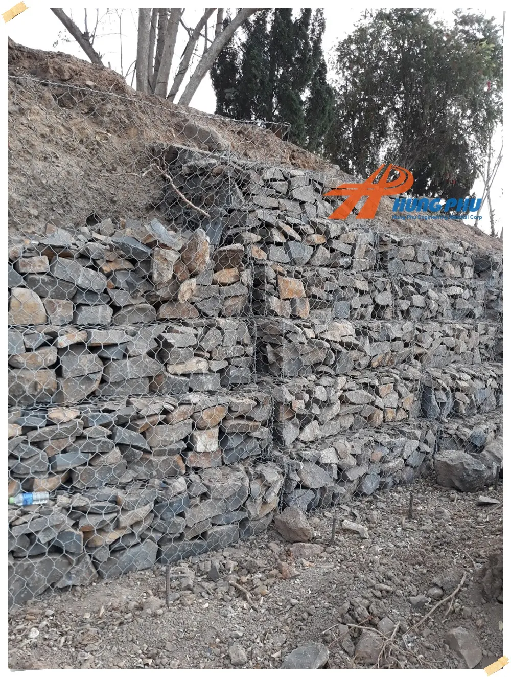 Đặt Rọ Đá Hộ Chân Tường Chắn - Giải Pháp Bền Vững Cho Tương Lai