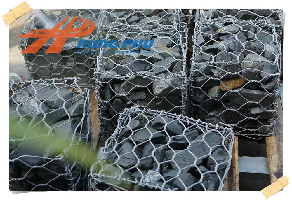 Dây đan rọ đá PVC - Giải pháp tường chắn bền vững