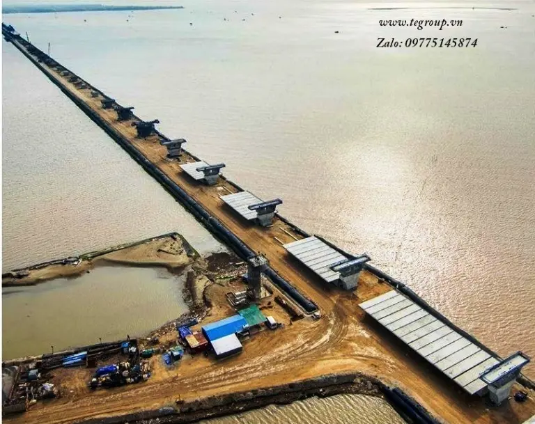 Ứng dụng ống địa kỹ thuật - Giải pháp xanh cho bờ biển