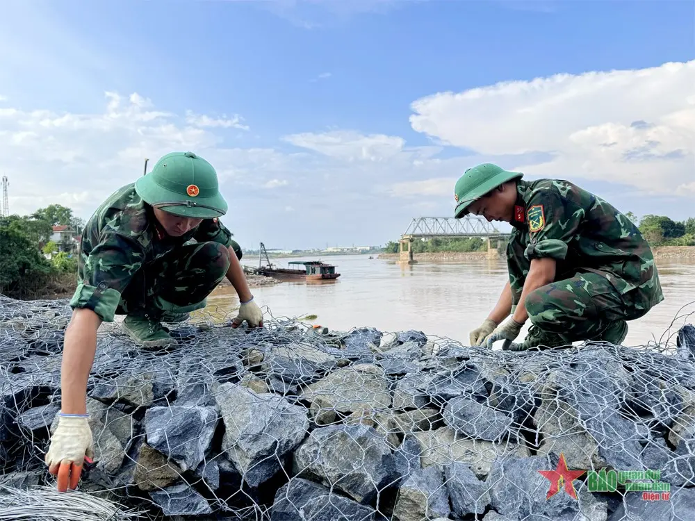 Thi công rọ đá khắc nghiệt - Giải pháp  Thách thức