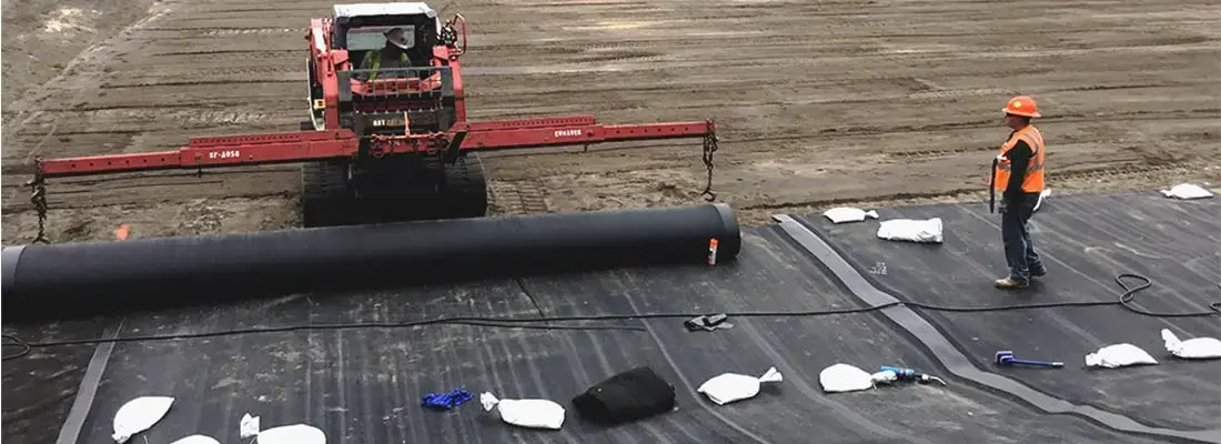 Màng chống thấm HDPE - Giải Pháp Toàn Diện Chống Mưa, Xói Mòn