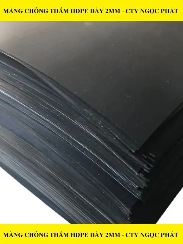 Màng chống thấm HDPE - Tính Toán Sức Kháng Thủng  Ứng Dụng